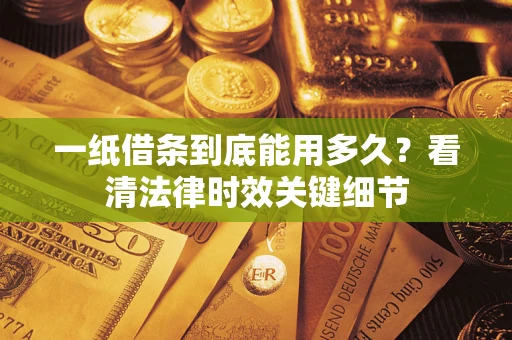 济南一纸借条到底能用多久？看清法律时效关键细节