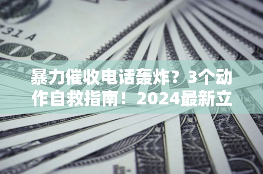 济南暴力催收电话轰炸？3个动作自救指南！2024最新立案标准全解析